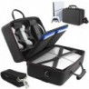 Étui de transport VANPARK compatible avec PS5 Slim, étui de transport à coque rigide, sac de transport de rangement pour console