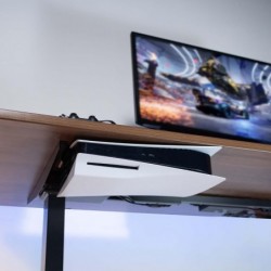 Support de montage mural et sous bureau 2 en 1 VIVO conçu pour la console de jeu PS5, PlayStation 5 Standard et Digital Edition,