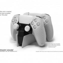 Skin Foamy Lizard SensePro pour manette PS5 | Compatible avec station d'accueil, coque en gel de silicone souple et antidérapant