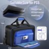 COMECOI Housse de transport pour PS5, Housse de voyage pour PS 5, Sac de rangement de protection de grande capacité compatible a