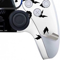 Skinit Decal Gaming Skin Compatible avec la console PS5 Digital Edition + contrôleur - Design Batman et Bats sous licence offici