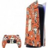 Skinit Decal Gaming Skin Compatible avec PS5 Bundle - Motif imprimé du personnage Disney L'Étrange Noël de Monsieur Jack sous li