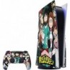 Skinit Decal Gaming Skin Compatible avec le pack PS5 - Conception de groupe de personnages My Hero Academia sous licence officie