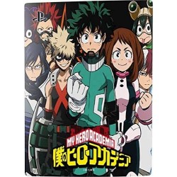 Skinit Decal Gaming Skin Compatible avec le pack PS5 - Conception de groupe de personnages My Hero Academia sous licence officie