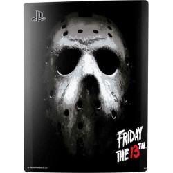 Skinit Decal Gaming Skin compatible avec la console PS5 Digital Edition + contrôleur - Design Jason Voorhees sous licence offici