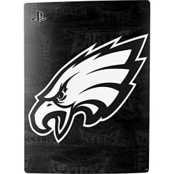 Skinit Decal Gaming Skin Compatible avec PS5 Bundle - Design noir et blanc sous licence officielle NFL Philadelphia Eagles