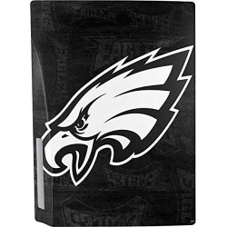 Skinit Decal Gaming Skin Compatible avec PS5 Bundle - Design noir et blanc sous licence officielle NFL Philadelphia Eagles