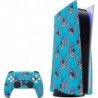 Skinit Decal Gaming Skin Compatible avec le pack PS5 - Motif d'expression du visage Disney Lilo et Stitch sous licence officiell