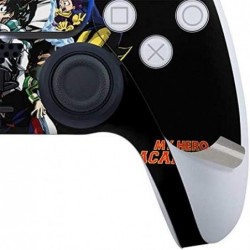 Skinit Decal Gaming Skin Compatible avec la console PS5 Digital Edition + contrôleur - Conception d'affiche principale My Hero A