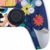 Skinit Decal Gaming Skin Compatible avec PS5 Bundle - Motif imprimé floral Disney Alice au pays des merveilles (animé) sous lice