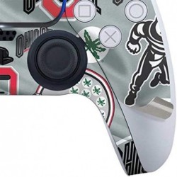 Skinit Decal Gaming Skin Compatible avec PS5 Bundle - Motif de l'Université d'État de l'Ohio sous licence officielle