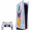 Skinit Decal Gaming Skin Compatible avec PS5 Bundle - Design Disney Lilo et Stitch Pineapple Stitch sous licence officielle