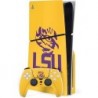 Skinit Decal Gaming Skin Compatible avec PS5 Slim Disk Bundle - Logo LSU Tiger Eye sous licence officielle Design jaune