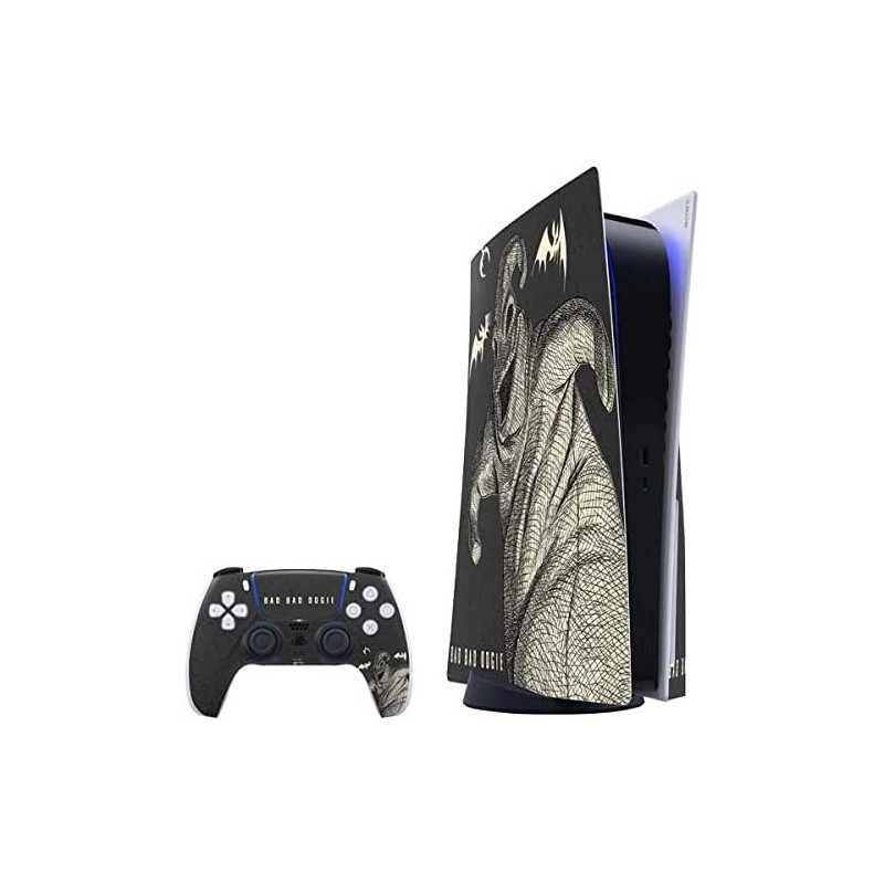 Skinit Decal Gaming Skin Compatible avec PS5 Bundle - Design Disney L'Étrange Noël de Monsieur Jack sous licence officielle Bad 