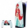 Skinit Decal Gaming Skin Compatible avec le pack PS5 - Design artistique scintillant Ariel La Petite Sirène de Disney sous licen