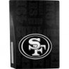 Skinit Decal Gaming Skin Compatible avec PS5 Bundle - Design noir et blanc sous licence officielle NFL San Francisco 49ers