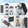 Support mural pour manette OIVO pour manette PS3/PS4/PS5/Xbox 360/Xbox One/S/X/Elite/Series S/Series X, manette Pro, support mur