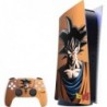 Skinit Decal Gaming Skin Compatible avec le pack PS5 - Design de portrait Dragon Ball Z Goku sous licence officielle