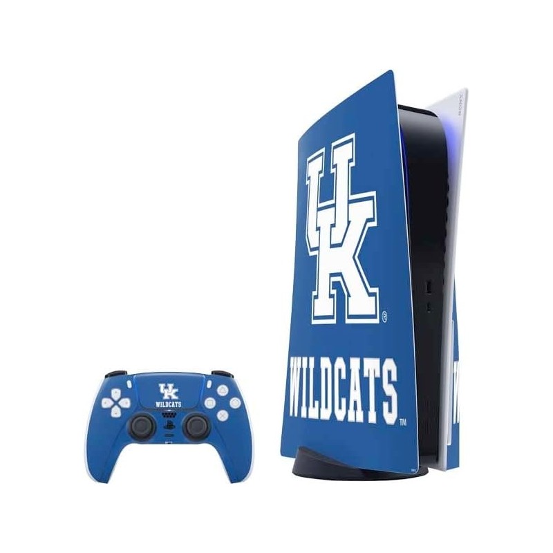 Skinit Decal Gaming Skin compatible avec la console et le contrôleur PS5 - Design Wildcats britannique sous licence officielle