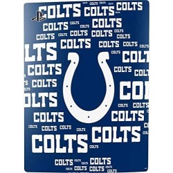 Skinit Decal Gaming Skin compatible avec la console et le contrôleur PS5 - Design Blue Blast des Indianapolis Colts de la NFL so