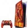 Skinit Decal Gaming Skin Compatible avec PS5 Bundle - Design de pose d'action Flash DC Comics sous licence officielle