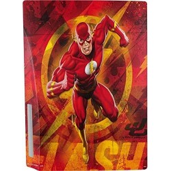 Skinit Decal Gaming Skin Compatible avec PS5 Bundle - Design de pose d'action Flash DC Comics sous licence officielle