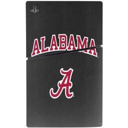 Skinit Decal Gaming Skin Compatible avec PS5 Slim Disk Bundle - Conception du logo de l'Université d'Alabama sous licence offici