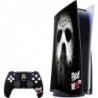 Skinit Decal Gaming Skin compatible avec la console et le contrôleur PS5 - Design Jason Voorhees sous licence officielle Warner 