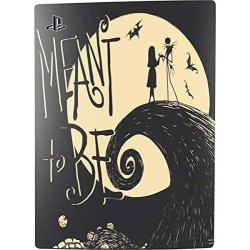 Skinit Decal Gaming Skin Compatible avec PS5 Bundle - Design Disney The Nightmare Before Christmas Jack et Sally Meant to Be sou