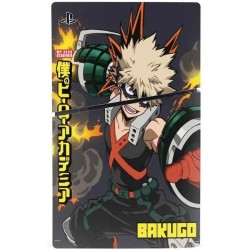 Skinit Decal Gaming Skin Compatible avec PS5 Slim Disk Bundle - Design Katsuki Bakugo My Hero Academia sous licence officielle