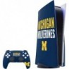 Skinit Decal Gaming Skin Compatible avec le pack PS5 - Design Wolverines M sous licence officielle de l'Université du Michigan