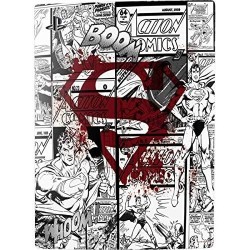 Skinit Decal Gaming Skin Compatible avec PS5 Bundle - Logo de bande dessinée Superman DC Comics sous licence officielle au desig