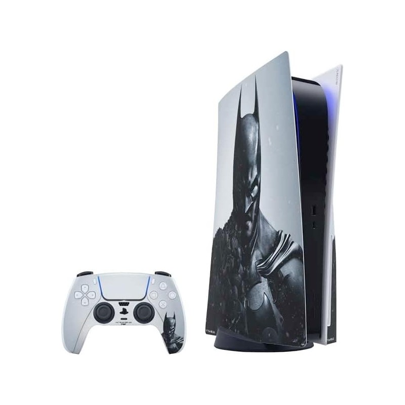 Skinit Decal Gaming Skin Compatible avec le pack PS5 - Design Batman Arkham Origins sous licence officielle DC Comics