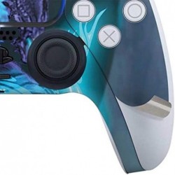 Skinit Decal Gaming Skin compatible avec la console et la manette PS5 - Tate and Co. Talisman Dragon Design