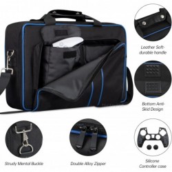 TECTINTER Étui de transport compatible avec la console PlayStation 5 Sac de voyage pour étui de transport PlayStation 5, console