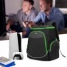 Sac à dos pour console de jeu Trunab compatible avec Playstation 5 / PS5 Slim / PS4 / Xbox One, sac de transport de voyage avec 