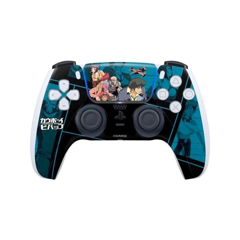 Skinit Decal Gaming Skin Compatible avec le contrôleur PS5 - Design officiel Cowboy Bebop Bounty Crew