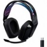 Casque de jeu sans fil Logitech G535 Lightspeed - Casque supra-auriculaire léger, bascule pour couper le micro, stéréo, compatib