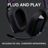 Casque de jeu sans fil Logitech G535 Lightspeed - Casque supra-auriculaire léger, bascule pour couper le micro, stéréo, compatib