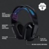 Casque de jeu sans fil Logitech G535 Lightspeed - Casque supra-auriculaire léger, micro rabattable pour couper le son, stéréo, c