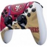 Skinit Decal Gaming Skin Compatible avec le contrôleur PS5 DualSense Edge Pro - Design NFL San Francisco 49ers sous licence offi