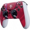 Skinit Decal Gaming Skin Compatible avec le contrôleur PS5 DualSense Edge Pro - Design double vision sous licence officielle NFL