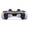 Skinit Decal Gaming Skin Compatible avec la manette PS5 DualSense Edge Pro - Motif bois foncé drapeau mexicain