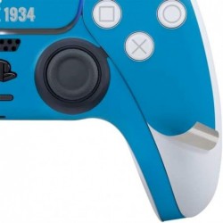 Skinit Decal Gaming Skin compatible avec le contrôleur PS5 - Conception de casque des Detroit Lions de la NFL sous licence offic