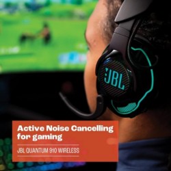 Casque de jeu sans fil JBL Quantum 910, noir, taille L