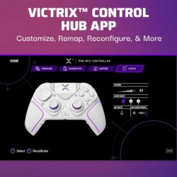 Manette de jeu sans fil PDP Victrix Pro BFG pour Playstation 5 / PS5, PS4, PC, manette de jeu Esports modulaire, boutons remappa