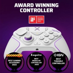 Manette de jeu sans fil PDP Victrix Pro BFG pour Playstation 5 / PS5, PS4, PC, manette de jeu Esports modulaire, boutons remappa