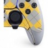 Skinit Decal Gaming Skin Compatible avec le contrôleur PS5 DualSense Edge Pro - Design officiel de l'écusson de Poufsouffle de H