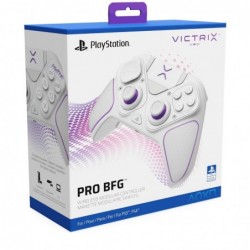 Manette de jeu sans fil PDP Victrix Pro BFG pour Playstation 5 / PS5, PS4, PC, manette de jeu Esports modulaire, boutons remappa