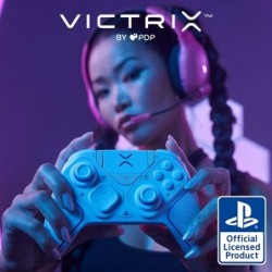 Manette de jeu sans fil PDP Victrix Pro BFG pour Playstation 5 / PS5, PS4, PC, manette de jeu Esports modulaire, boutons remappa